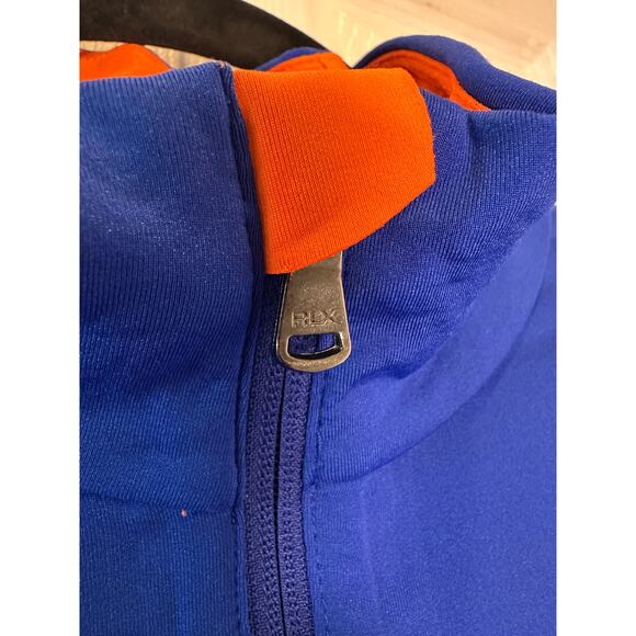 RLX Ralph Lauren Royal Blue 1/4 Zip Performance Pullover XL Golf Athleisure - Picture 14 of 16